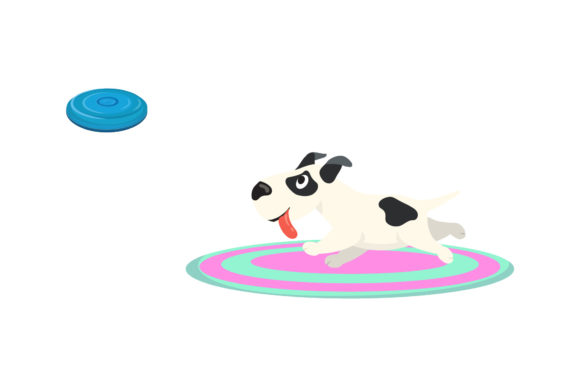 Download Dog Illustration with Cute Pose - Dog illustration Collection