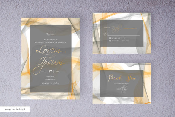 Download Abstract Wedding Invitation Frame Design - Wedding invitation Collection