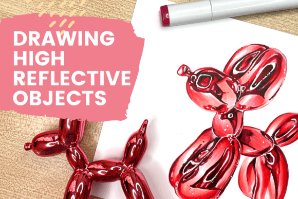 Download Drawing High Reflective Objects - Reflective Collection