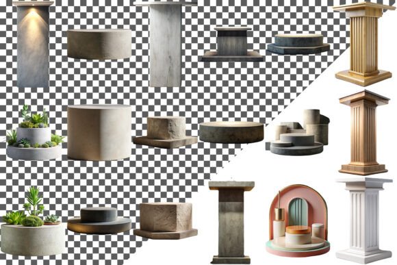 Download Podium for Product Placement Isolated - Premium Resources