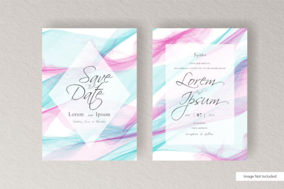 Download Abstract Wedding Invitation Frame Design - Wedding invitation Collection