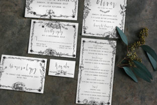 Download Elegant Flower Wedding Invitation Suite - Wedding invitation Collection